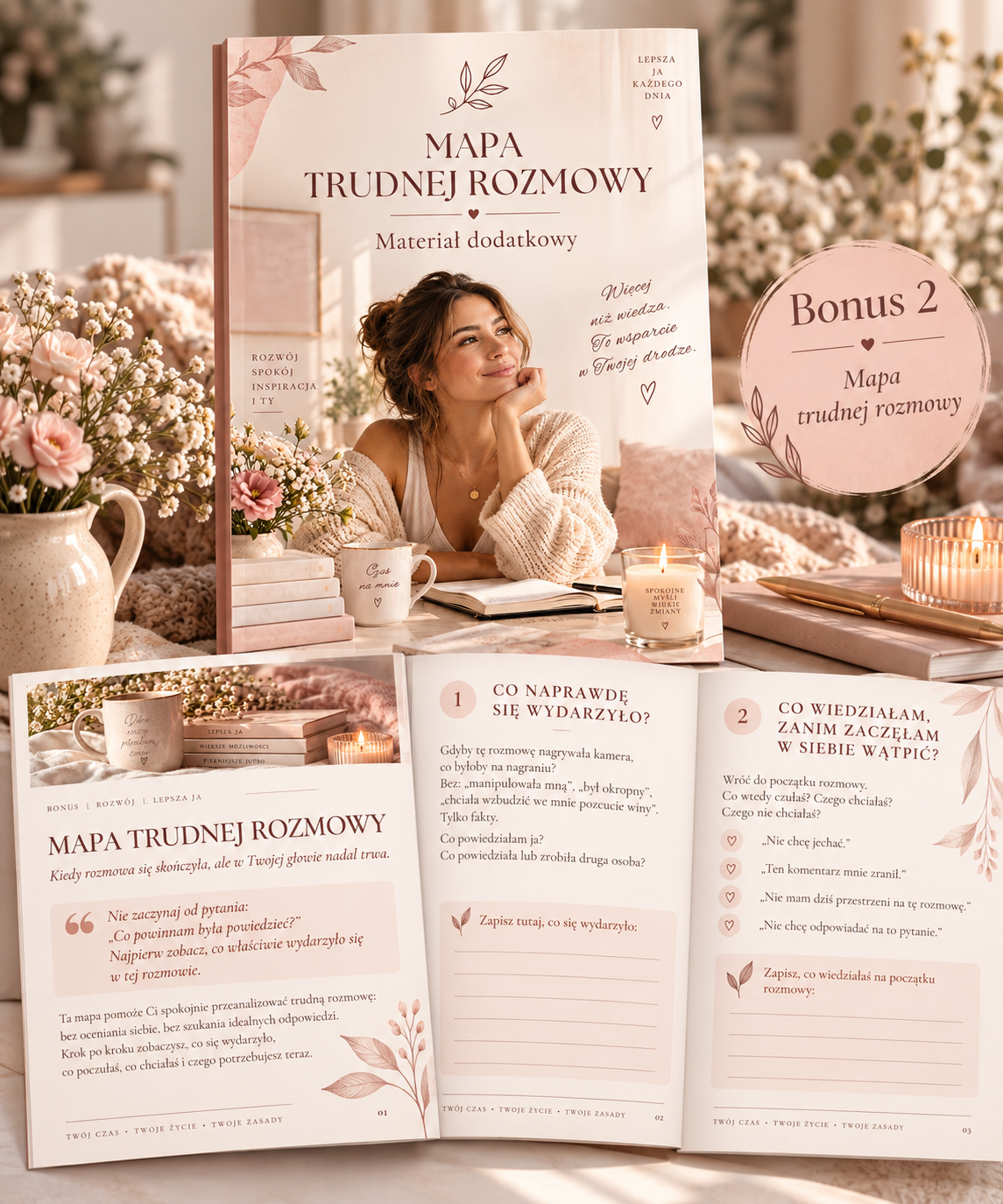 Bonus: Mapa trudnej rozmowy – mockup